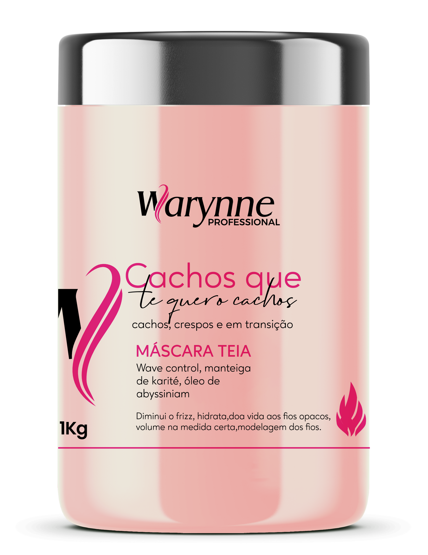 Máscara Cachos Que Te Quero Cachos - 1kg