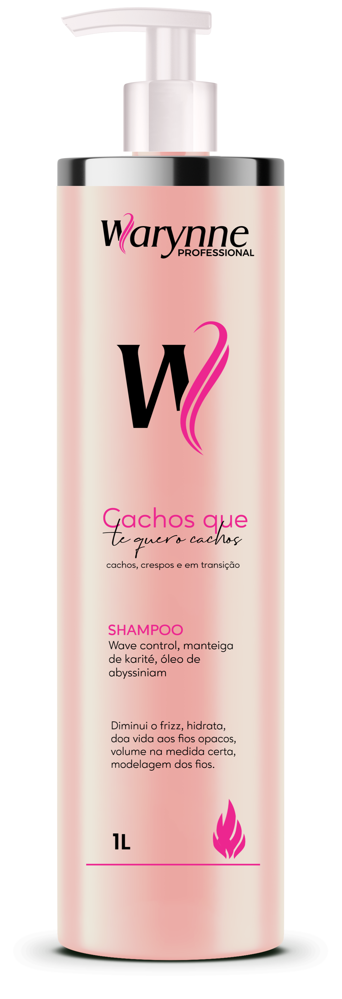 Shampoo Cachos Que Te Quero Cachos - 1L