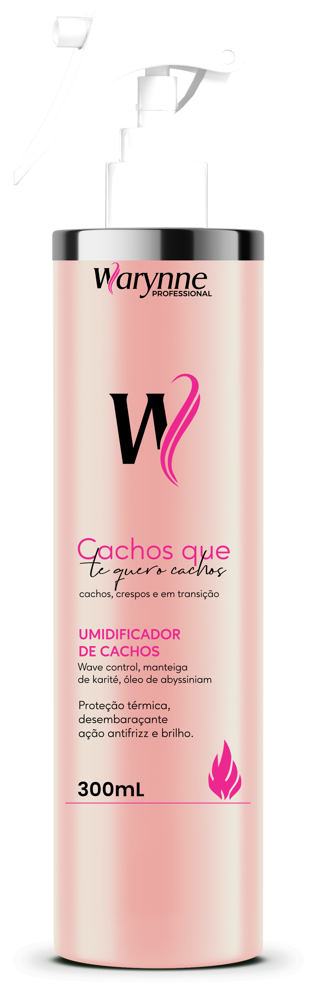 Umidificador de Cachos Cachos Que Te Quero Cachos - 300ml