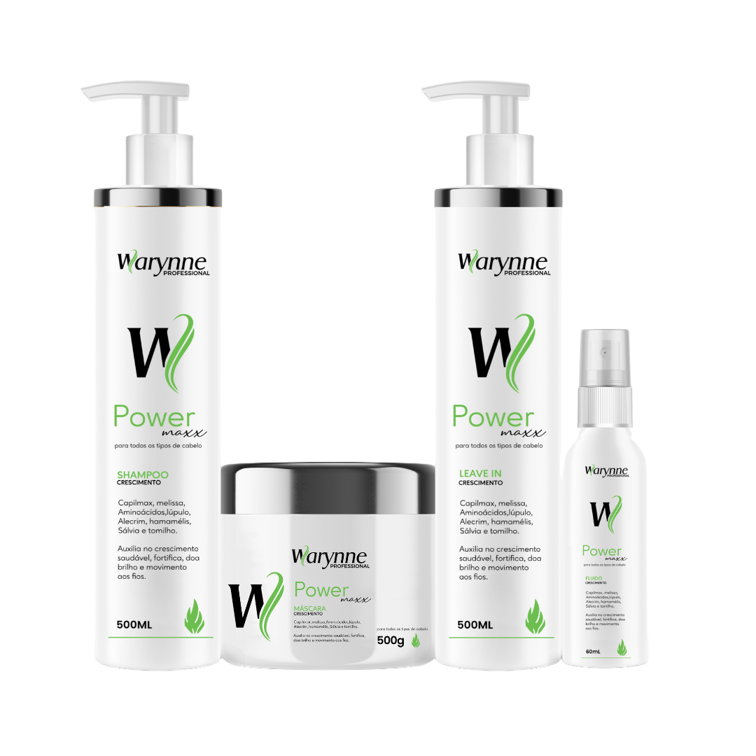 Kit Power Maxx - Crescimento Capilar