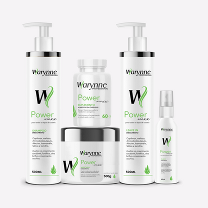 Kit Power Maxx Completo - Crescimento Capilar