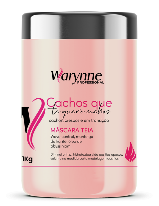 Máscara Cachos Que Te Quero Cachos - 1kg